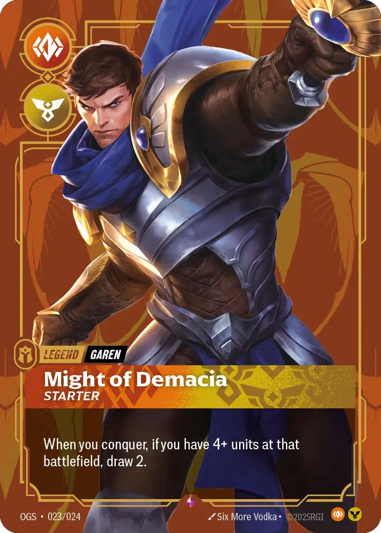 Garen, Rugged deck feature