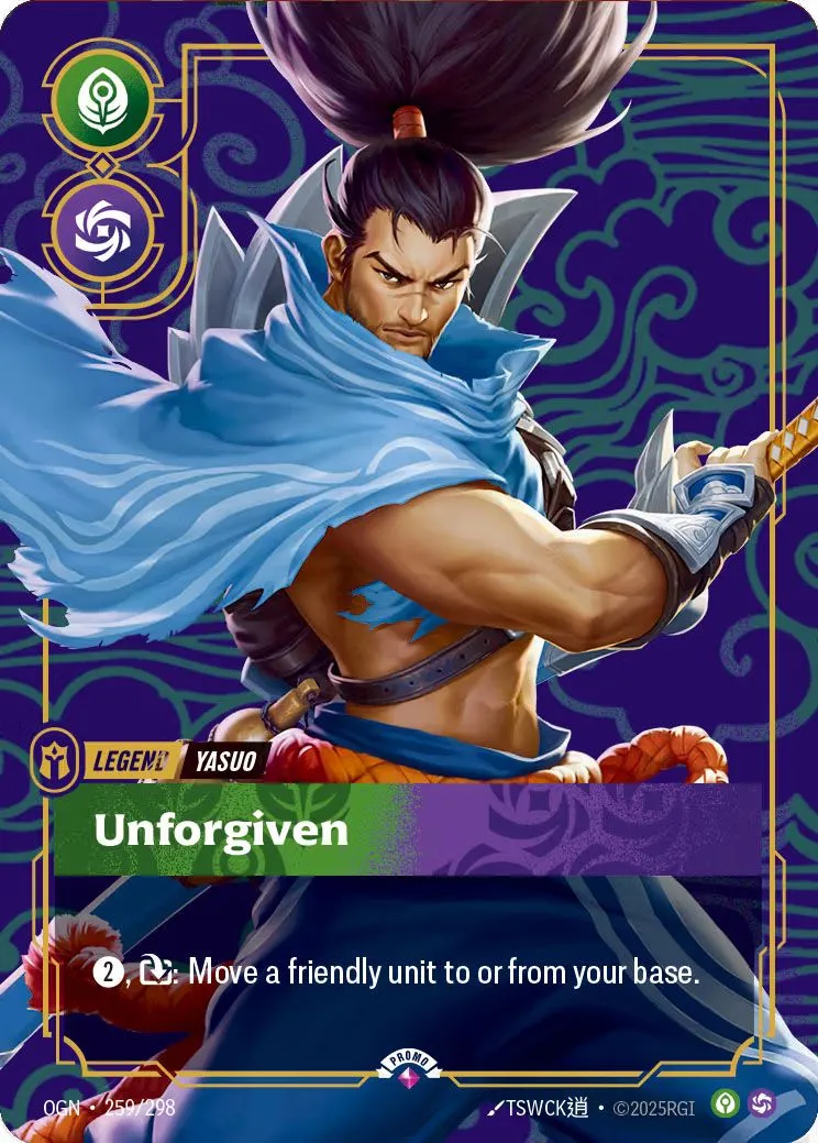 Yasuo, Remorseful deck feature