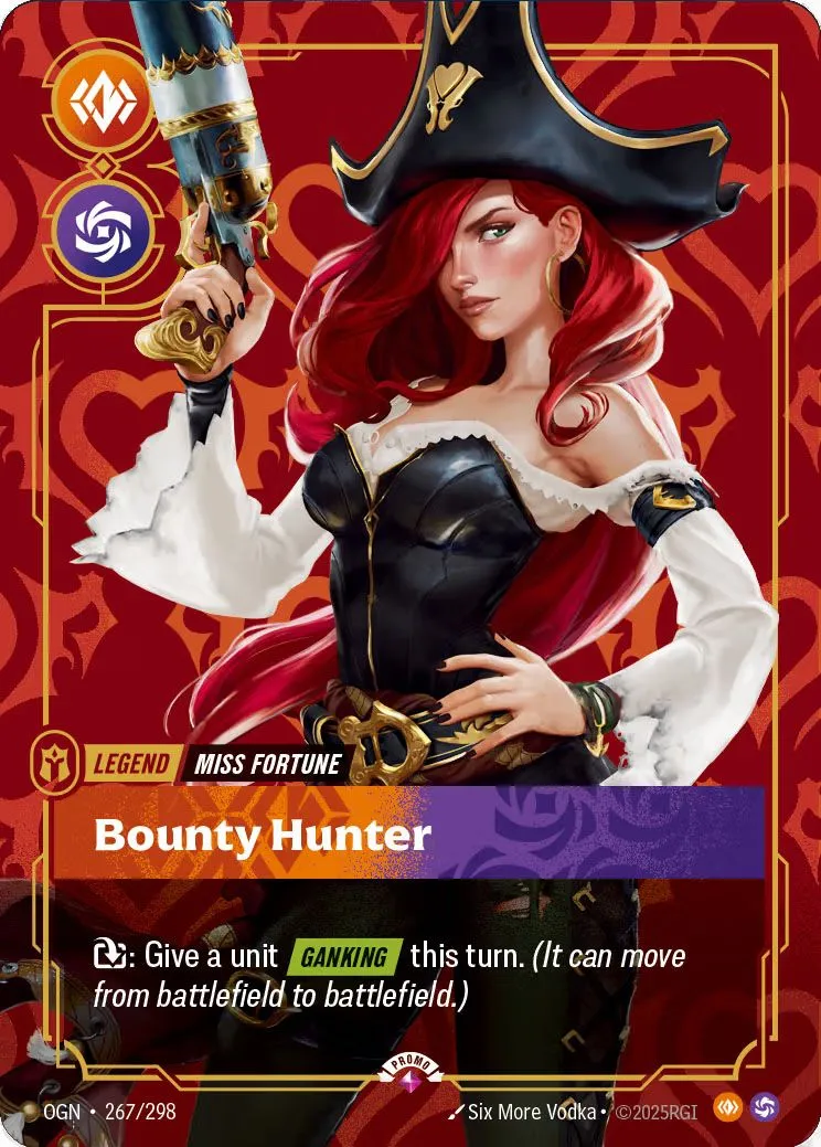 Miss Fortune, Bounty Hunter deck feature