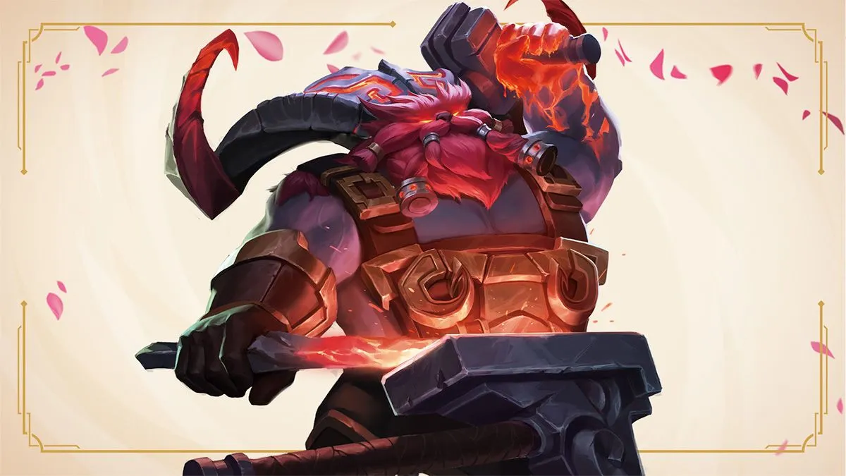 Ornn, Fire Below the Mountain deck feature