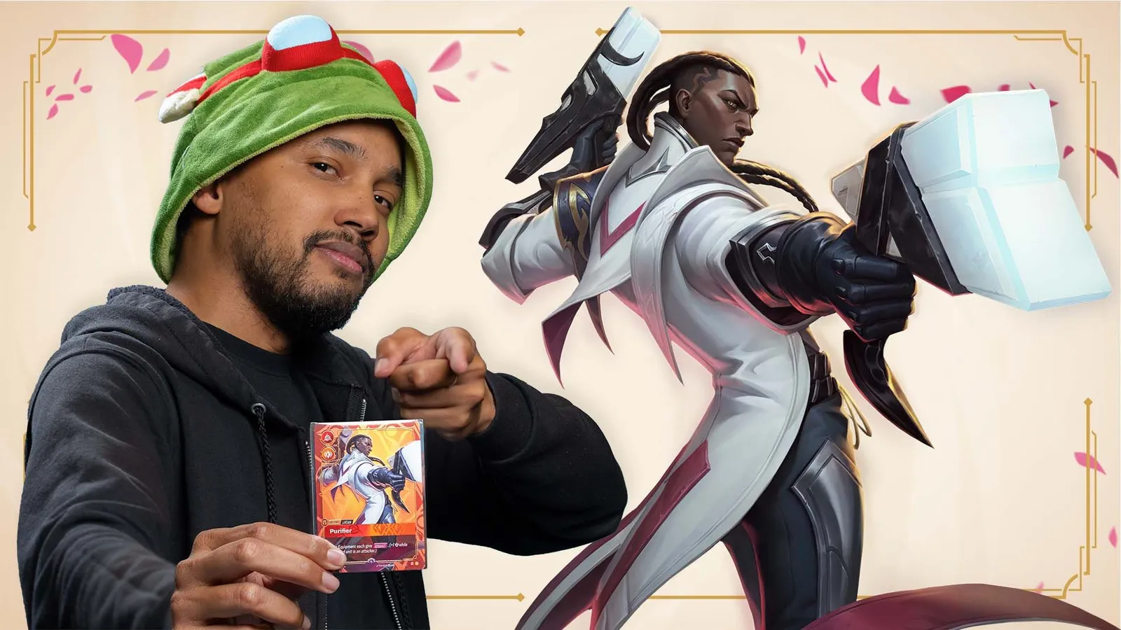 Lucian, Merciless deck feature