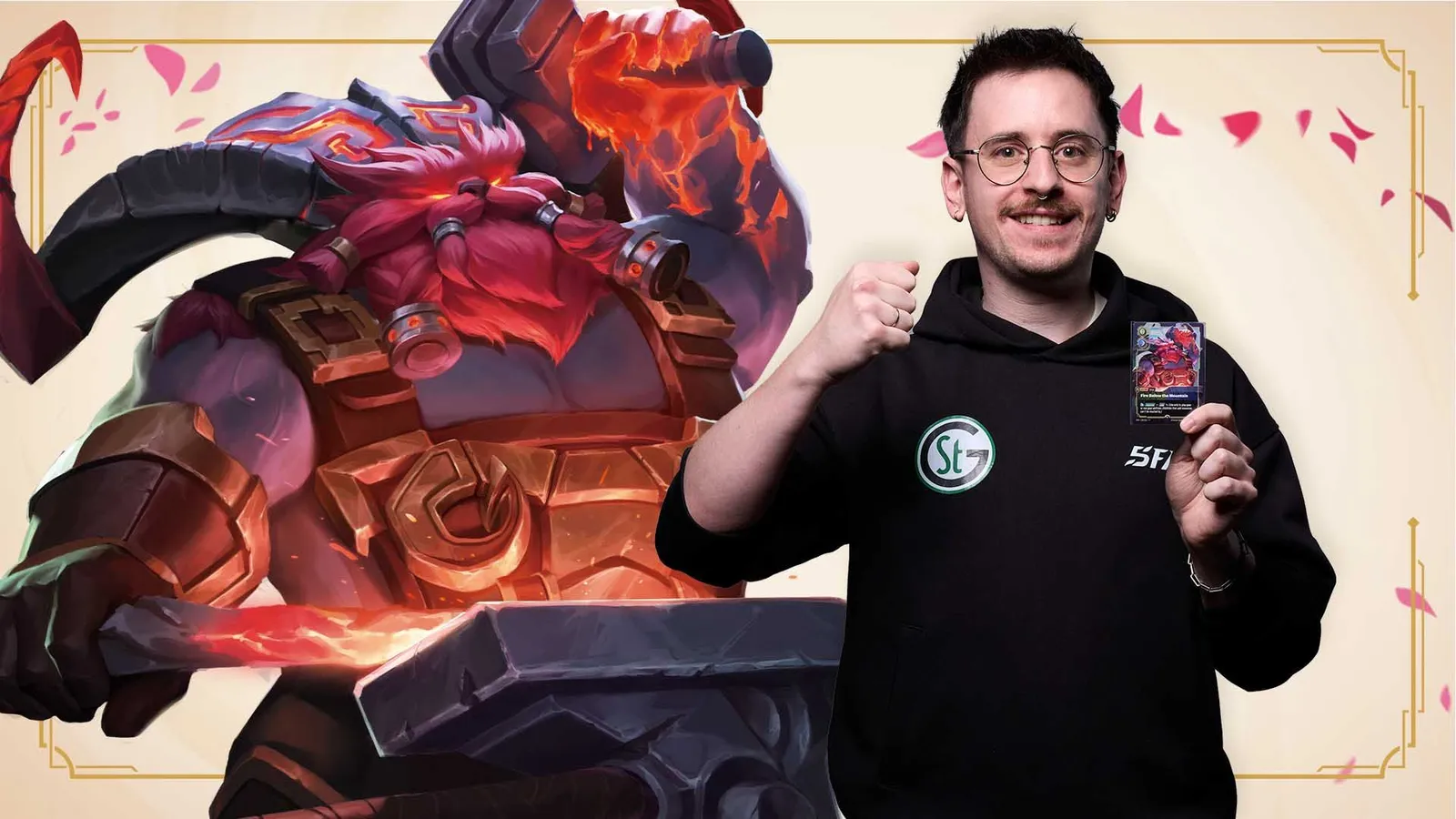 Ornn, Fire Below the Mountain deck feature