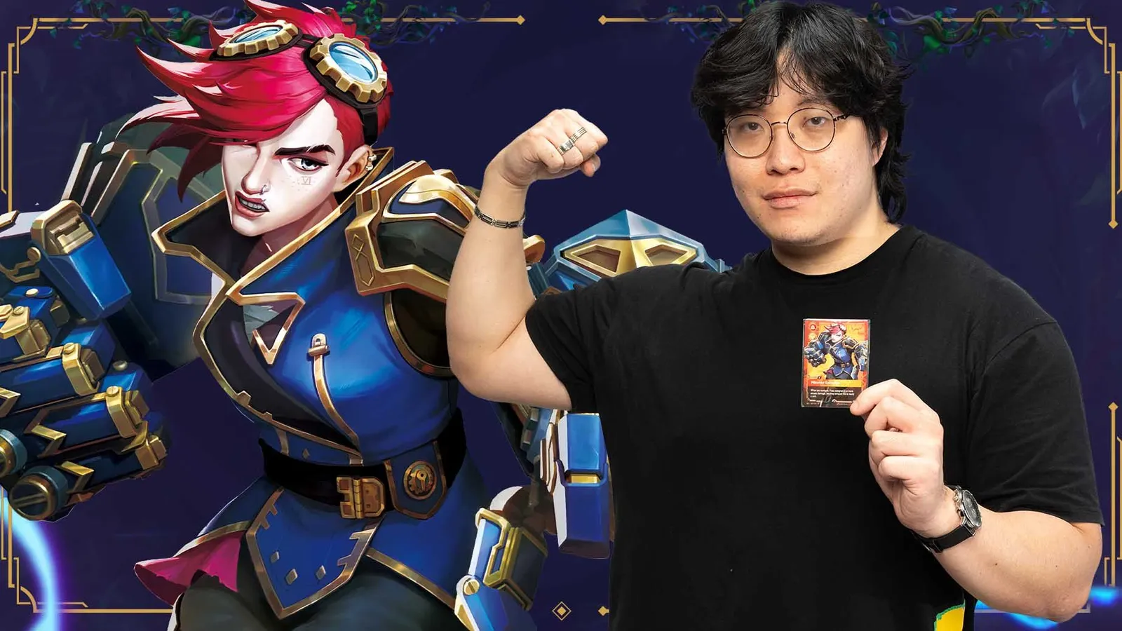 Vi, Piltover Enforcer deck feature