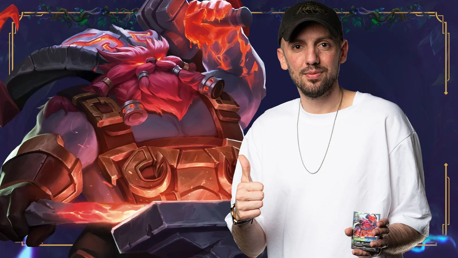 Ornn, Fire Below the Mountain deck feature
