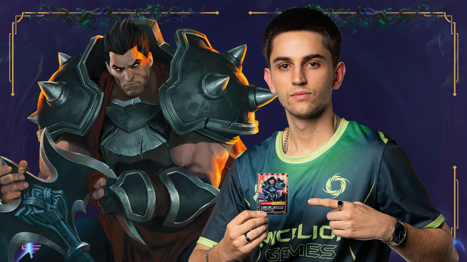 Darius, Trifarian deck feature