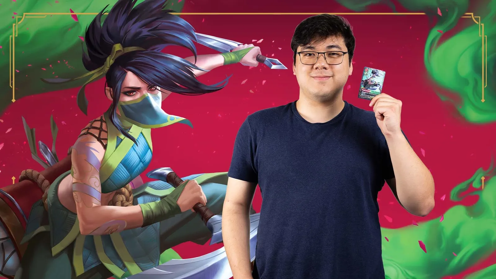 Akali, Rogue Assassin deck feature