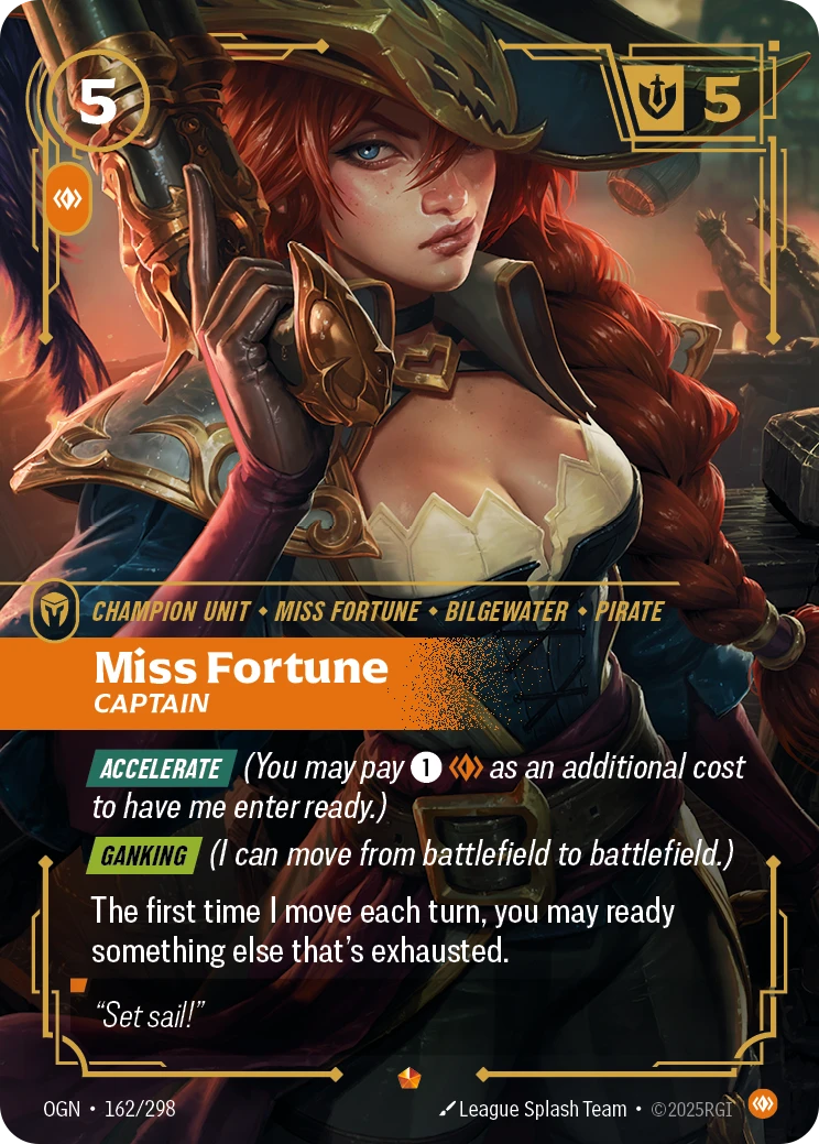 Miss Fortune, Captain