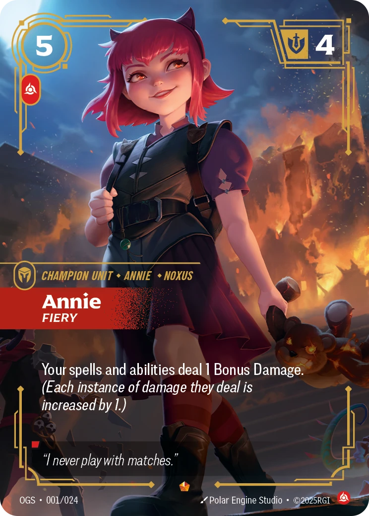 Annie, Fiery