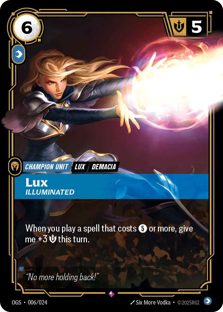 Lux, Illuminated