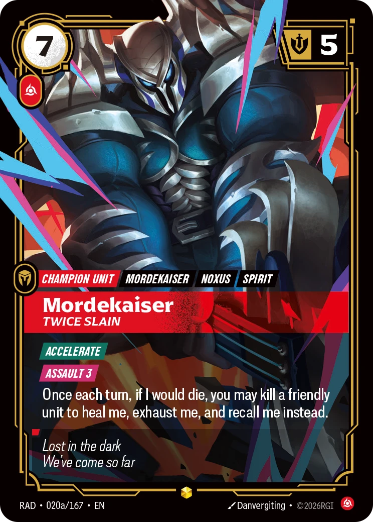 Mordekaiser, Twice Slain