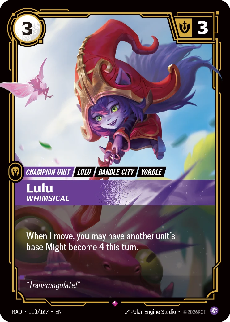 Lulu, Whimsical