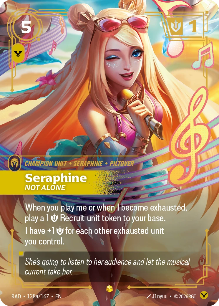 Seraphine, Not Alone
