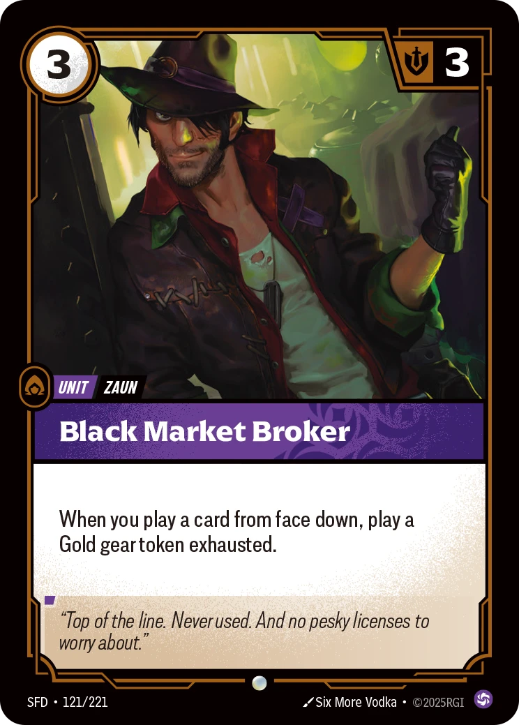 Black Market Broker