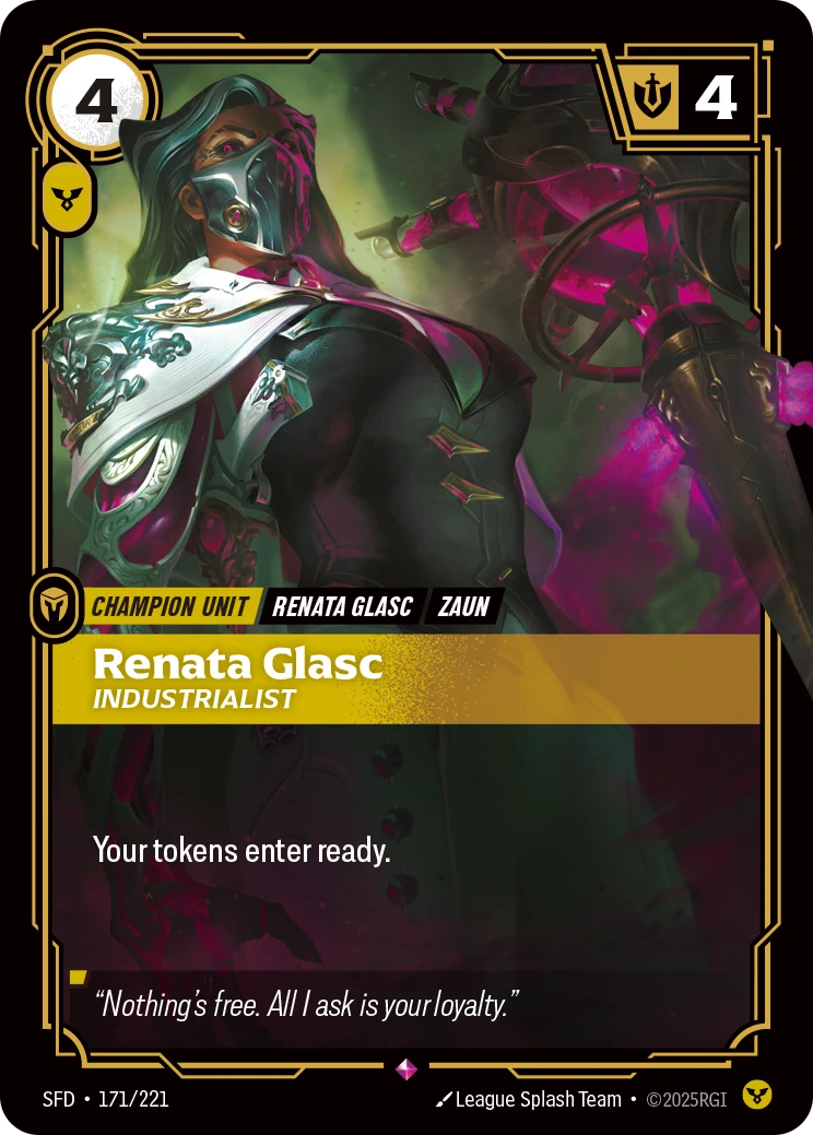 Renata Glasc, Industrialist