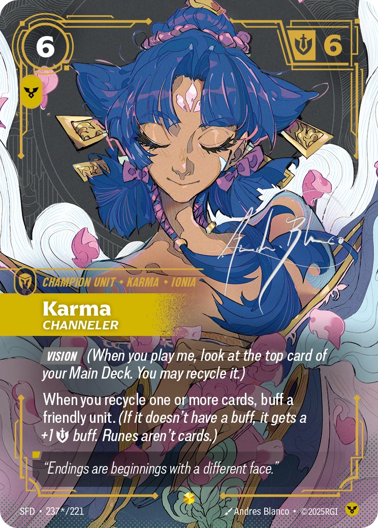 Karma, Channeler
