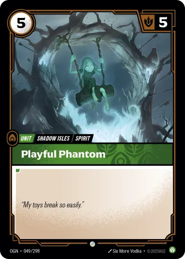 Playful Phantom