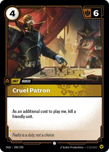 Cruel Patron