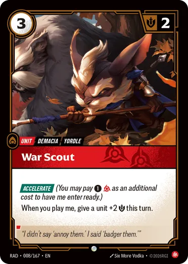 War Scout