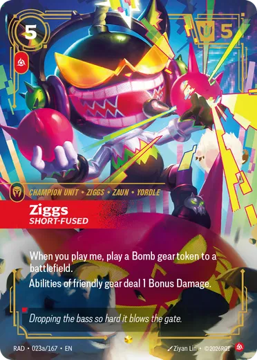 Ziggs, Short-Fused