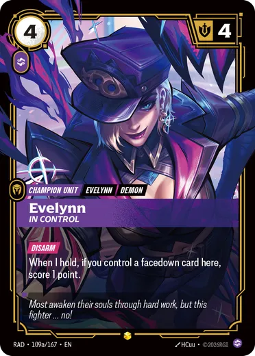 Evelynn, In Control
