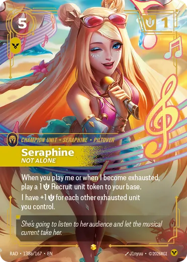 Seraphine, Not Alone