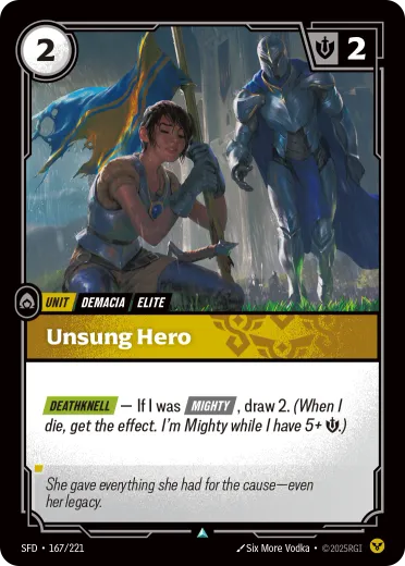 Unsung Hero