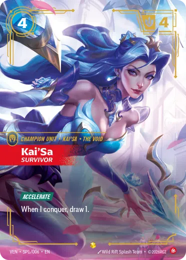 Kai'Sa, Survivor