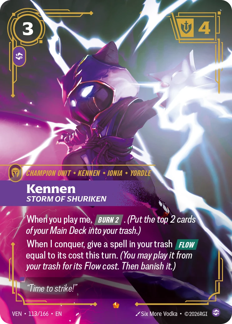 Kennen, Storm of Shuriken