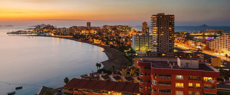 Murcia at night