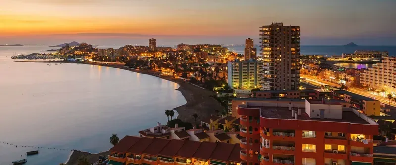 Murcia at night
