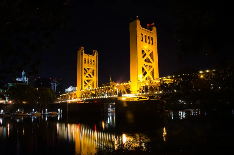 Sacramento at night